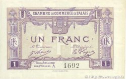 1 Franc FRANCE régionalisme et divers Calais 1919 JP.036.37 SUP+