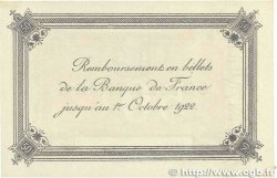 50 Centimes FRANCE régionalisme et divers  1920 JP.036.42var. SUP+