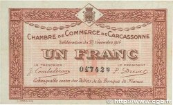 1 Franc FRANCE régionalisme et divers Carcassonne 1914 JP.038.06 TTB