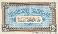 50 Centimes Annulé FRANCE régionalisme et divers Châlon-Sur-Saône, Autun et Louhans 1917 JP.042.13 SPL+