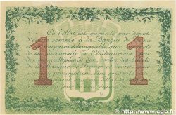 1 Franc FRANCE régionalisme et divers Chateauroux 1915 JP.046.02 SUP