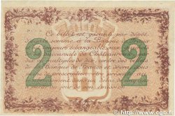 2 Francs FRANCE régionalisme et divers Chateauroux 1915 JP.046.04 TTB