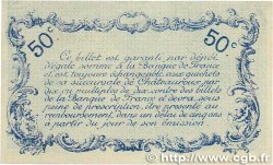 50 Centimes FRANCE régionalisme et divers Chateauroux 1916 JP.046.14 SUP+