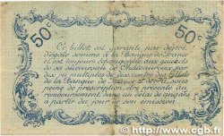 50 Centimes FRANCE regionalism and various Chateauroux 1916 JP.046.16 F