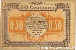 50 Centimes FRANCE régionalisme et divers Chateauroux 1920 JP.046.22 TTB+