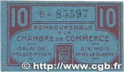 10 Centimes FRANCE regionalism and miscellaneous Chateauroux 1918 JP.046.32 XF
