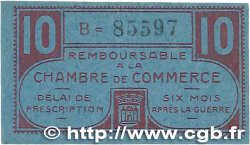 10 Centimes FRANCE regionalismo y varios Chateauroux 1918 JP.046.32 EBC