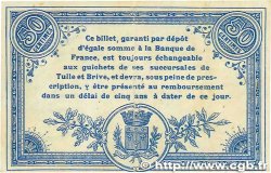 50 Centimes FRANCE régionalisme et divers Corrèze 1915 JP.051.08 TTB