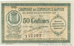 50 Centimes FRANCE régionalisme et divers Foix 1915 JP.059.05