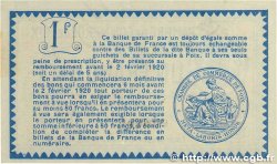 1 Franc Annulé FRANCE régionalisme et divers Foix 1915 JP.059.11 SPL