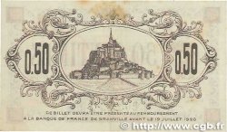 50 Centimes FRANCE régionalisme et divers Granville 1915 JP.060.01 TTB