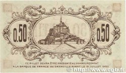 50 Centimes Spécimen FRANCE regionalismo e varie Granville 1915 JP.060.03 q.FDC