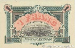 1 Franc Annulé FRANCE régionalisme et divers Grenoble 1916 JP.063.07 SUP