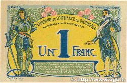 1 Franc FRANCE régionalisme et divers Grenoble 1917 JP.063.20 SPL+