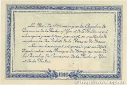 25 Centimes FRANCE régionalisme et divers La Roche-Sur-Yon 1916 JP.065.26 SUP+