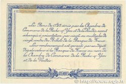 25 Centimes FRANCE Regionalismus und verschiedenen La Roche-Sur-Yon 1916 JP.065.26 fST