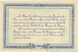 25 Centimes FRANCE regionalism and miscellaneous La Roche-Sur-Yon 1916 JP.065.26 UNC-
