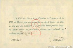 2 Francs FRANCE régionalisme et divers Le Havre 1915 JP.068.12 TTB