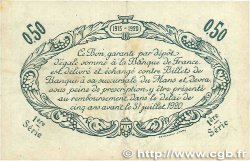50 Centimes FRANCE régionalisme et divers Le Mans 1915 JP.069.01 TTB