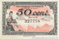50 Centimes FRANCE régionalisme et divers Le Puy 1916 JP.070.08 NEUF