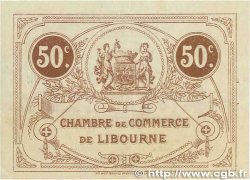 50 Centimes FRANCE régionalisme et divers Libourne 1915 JP.072.15 TTB+