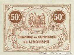 50 Centimes FRANCE régionalisme et divers Libourne 1915 JP.072.15 SPL