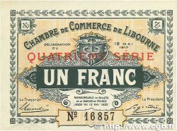 1 Franc FRANCE régionalisme et divers Libourne 1917 JP.072.19 SPL