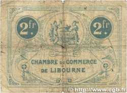 2 Francs FRANCE régionalisme et divers Libourne 1920 JP.072.31 B