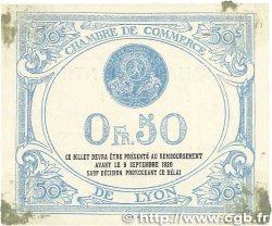 50 Centimes FRANCE régionalisme et divers Lyon 1915 JP.077.03 TTB+