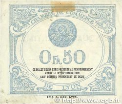 50 Centimes FRANCE régionalisme et divers Lyon 1917 JP.077.14 TB+