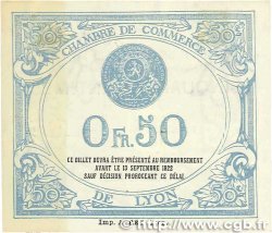 50 Centimes FRANCE régionalisme et divers Lyon 1917 JP.077.14 SPL