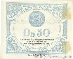 50 Centimes FRANCE regionalism and miscellaneous Lyon 1917 JP.077.14 UNC-