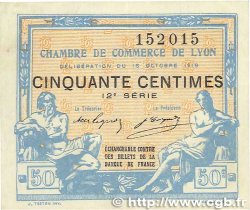 50 Centimes FRANCE régionalisme et divers Lyon 1919 JP.077.18