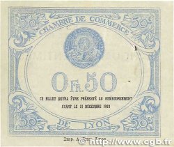 50 Centimes FRANCE régionalisme et divers Lyon 1920 JP.077.20 TTB