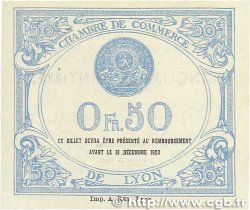 50 Centimes FRANCE régionalisme et divers Lyon 1920 JP.077.20 NEUF