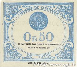 50 Centimes FRANCE régionalisme et divers Lyon 1920 JP.077.22 SUP