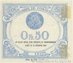 50 Centimes FRANCE régionalisme et divers Lyon 1920 JP.077.22 SUP+