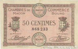 50 Centimes FRANCE régionalisme et divers Macon, Bourg 1915 JP.078.01 TTB
