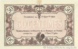 50 Centimes FRANCE regionalismo e varie Macon, Bourg 1915 JP.078.01 q.FDC