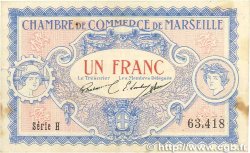 1 Franc FRANCE régionalisme et divers Marseille 1917 JP.079.64 TTB