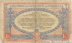 1 Franc FRANCE régionalisme et divers Marseille 1917 JP.079.70 B+