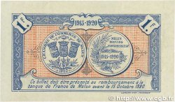 1 Franc FRANCE régionalisme et divers Melun 1915 JP.080.03 TTB