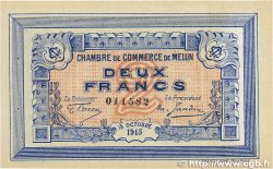 2 Francs FRANCE régionalisme et divers Melun 1915 JP.080.05 pr.SUP