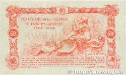 50 Centimes FRANCE regionalismo e varie Montauban 1917 JP.083.13 BB
