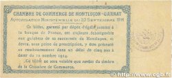 50 Centimes FRANCE régionalisme et divers Montluçon, Gannat 1914 JP.084.07 SUP