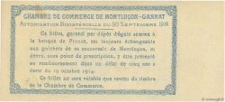 50 Centimes FRANCE régionalisme et divers Montluçon, Gannat 1914 JP.084.07 pr.NEUF