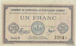 1 Franc FRANCE régionalisme et divers  1915 JP.084.15var.