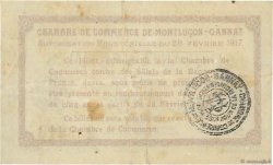 50 Centimes FRANCE régionalisme et divers Montluçon, Gannat 1917 JP.084.28 TB