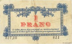 1 Franc FRANCE régionalisme et divers Montpellier 1915 JP.085.10 TB