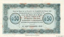 50 Centimes FRANCE régionalisme et divers Nancy 1918 JP.087.20 pr.NEUF